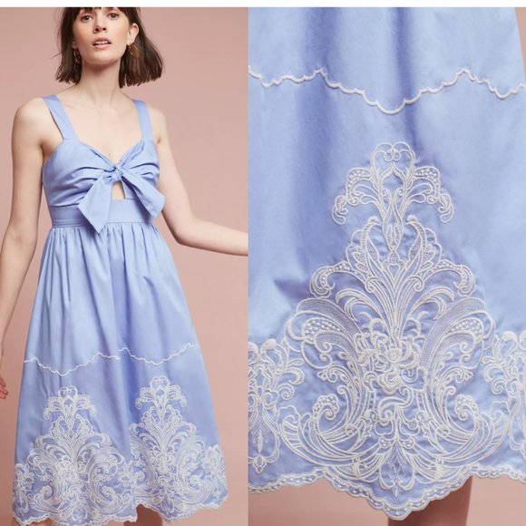 FOXIEDOX  Uma Embroidered Dress - Small - NWT - Picture 2 of 6